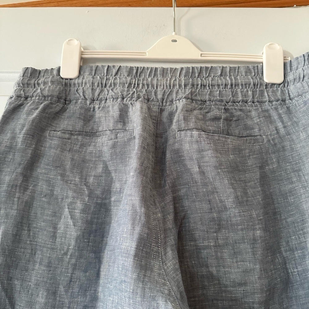 Athleta Cabo 100% Linen Chambray Jogger. Size 14. - Picture 11 of 14